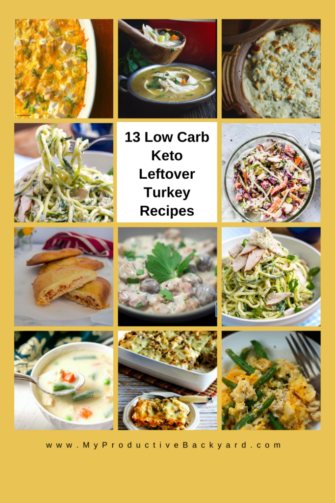 13 Low Carb Keto Leftover Turkey Recipes Pinterest Pin