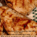 Balsamic Grilled Chicken Pinterest pin