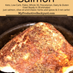 Blackened Salmon Pinterest Pin