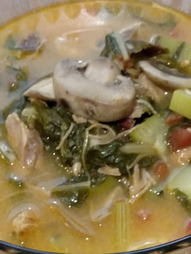 Wholesome Pork Curry Vegetable Soup